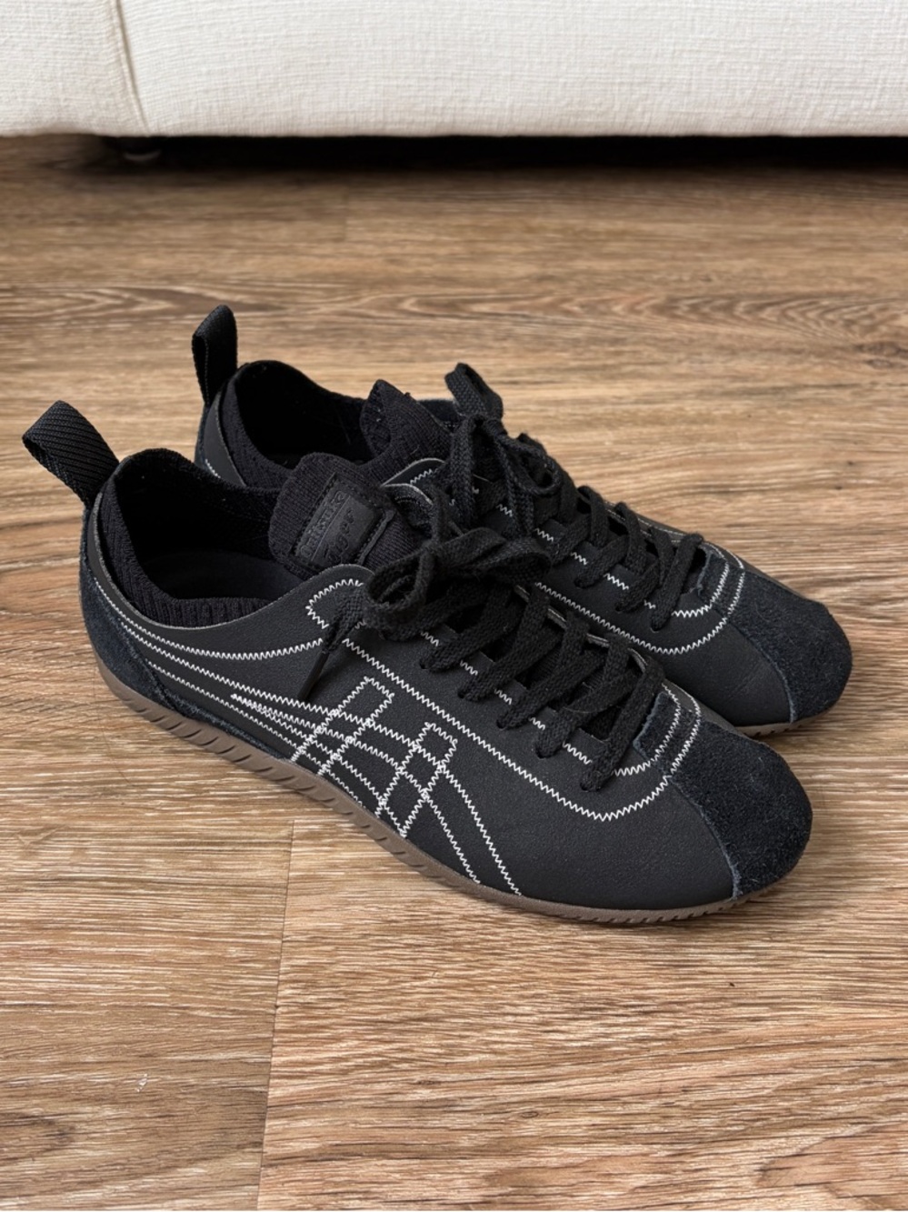 Onitsuka Tiger by Asics Black Sneakers 6.5M/8W